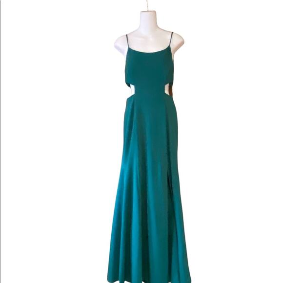 Jump Formal Dress Emerald Green Size 9/10 - Picture 1 of 6